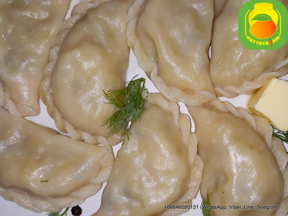 Вареники с капустой.
