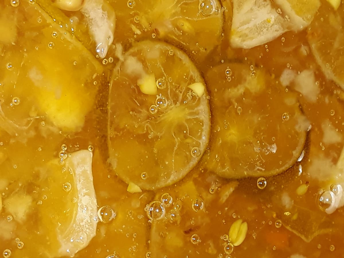Мармелад из лайма с лимоном
